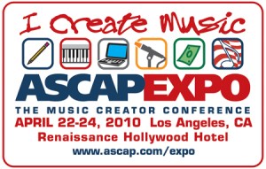 ASCAP’s I Create Music Expo 2010