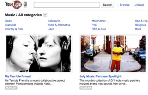 YouTube Relaunches Music Homepage