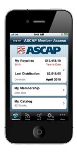 ASCAP Unveils Cool New App