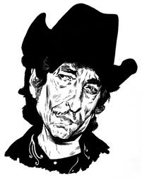 Bob Dylan drawn by Andy Friedman