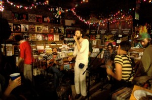 Edward Sharpe & the Magnetic Zeros, 11/10/09, Grimey’s Records, Nashville