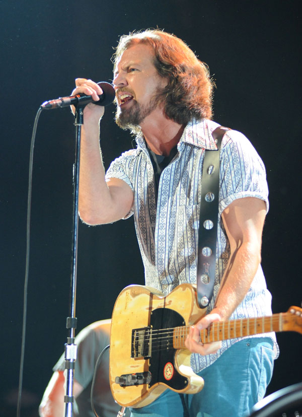 Eddie Vedder of Pearl Jam