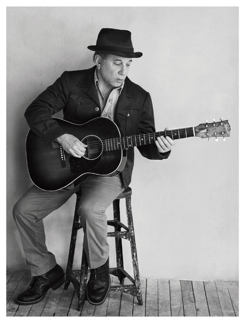 Paul Simon exclusive #2 B&W photo credit Mark Seliger