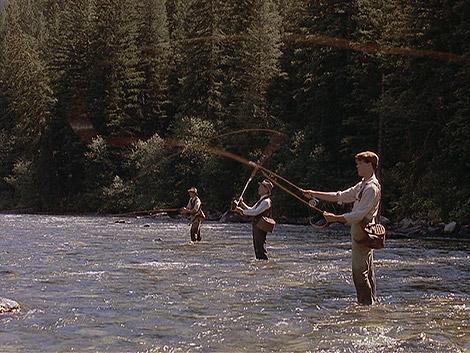 a river runs through it