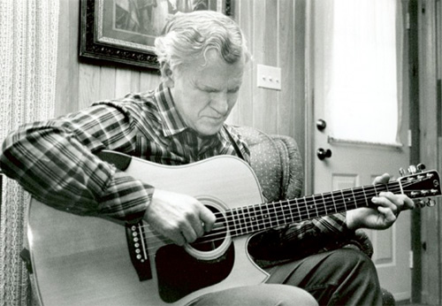 Doc Watson at his home, Photo Credit: David Holt Doc Watson at his home, Photo Credit: David Holt
