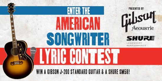 2013 Lyric Contest banner