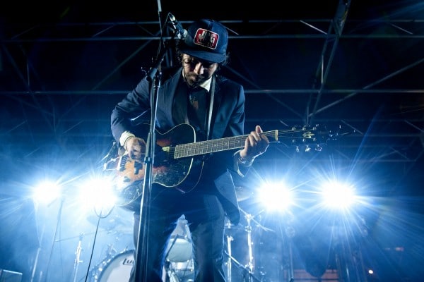 Shakey Graves performs at the Americana Music Association Showcase at Gatsby's during SXSW on March 14, 2014, in Austin, TX. (Erika Goldring Photo)