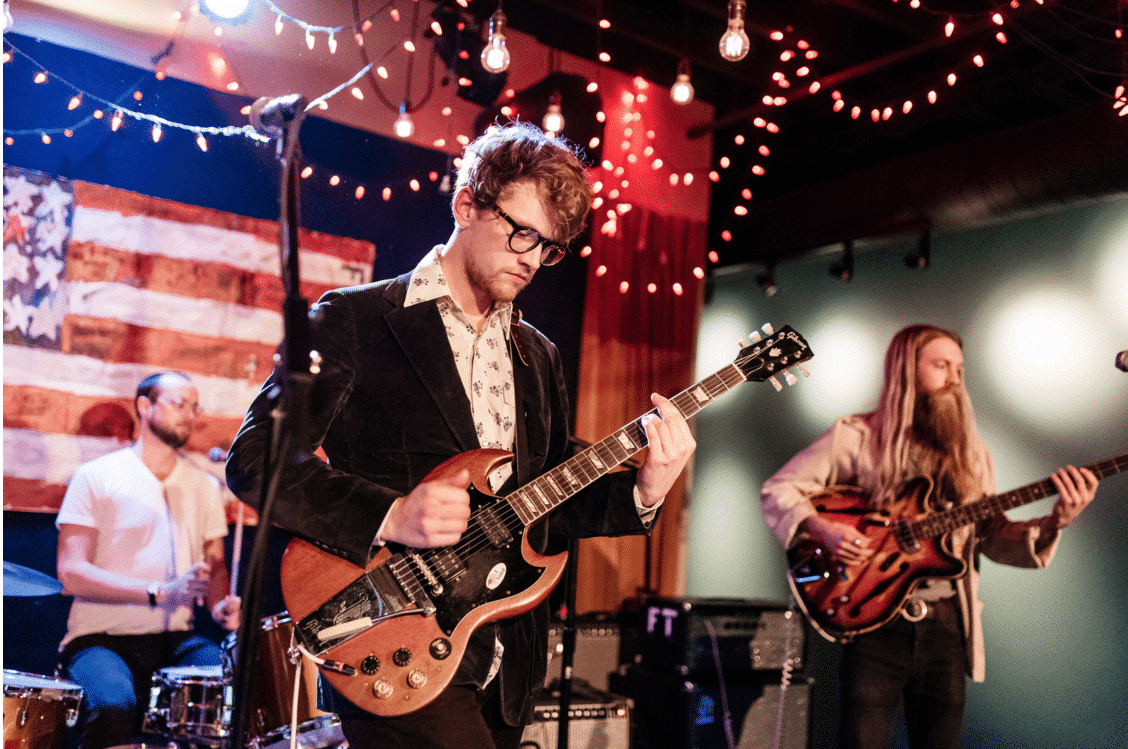 Warm Ryders performing at The Family Wash in Nashville. Photo by Shayne Garcia.