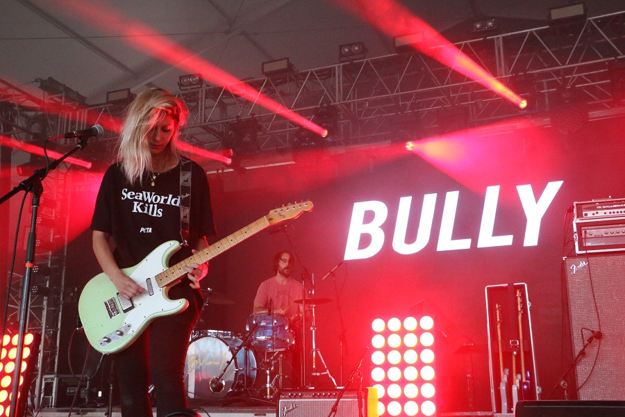 Bully performing at Bonnaroo on Thursday. Photo by John Connor Coulston