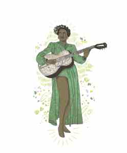 Memphis Minnie: A Portrait in Blue