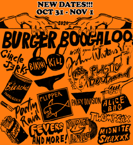 Burger Boogaloo Moves To Halloween Weekend With Same Lineup