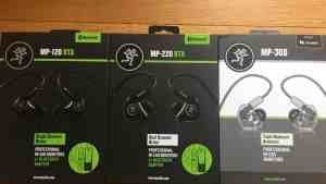 Gear Review: Mackie MP-Series Professional In-Ear Monitors