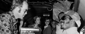 Elton John & Stevie Wonder Cross Another “Finish Line” in Their Friendship