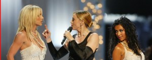 Remember When: Madonna Kisses Britney Spears and Christina Aguilera at MTV Video Music Awards