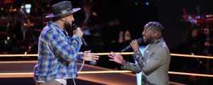 Deejay Young and Ephraim Owens Battle it Out with Justin Timberlake Cover during ‘The Voice’ Battle Rounds