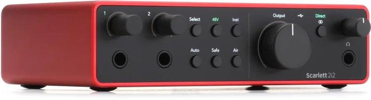 Focusrite Scarlett 2i2 4th Gen