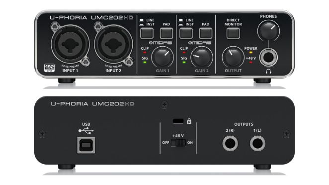 Behringer U-Phoria UMC202HD