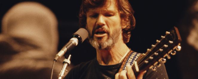Kris Kristofferson performing