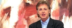 On This Day in 1999, Paul McCartney’s Paintings Are Displayed, Featuring One Called “Bowie Spewing”