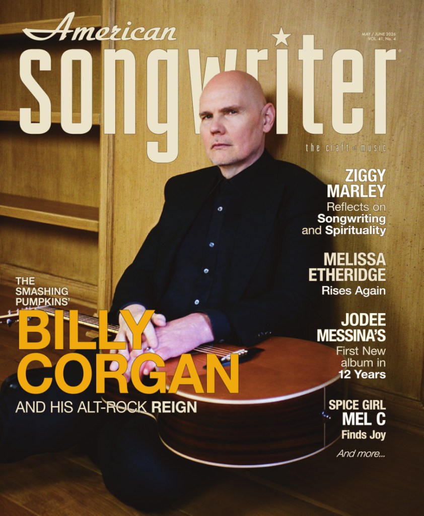 American Songwriter May/June 2026 magazine cover featuring Billy Corgan.